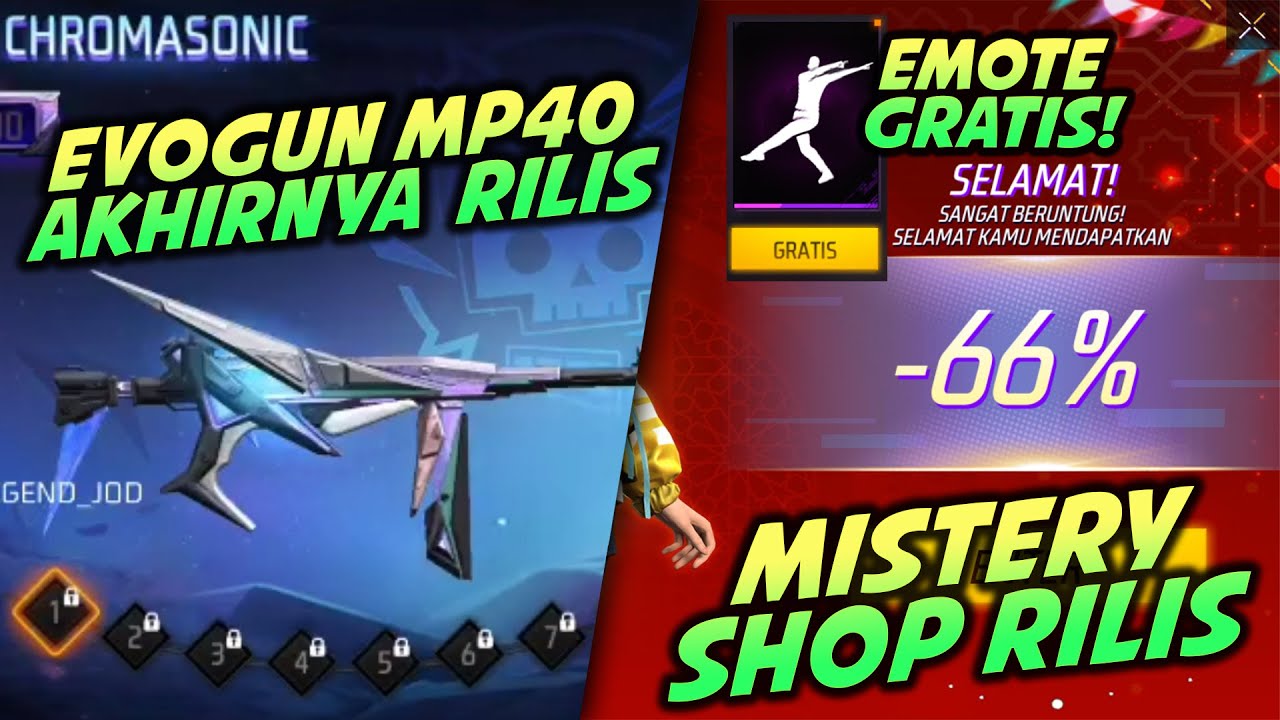 TANGGAL RILIS MYSTERY SHOP !! MP40 TRAP 2.0 RILIS