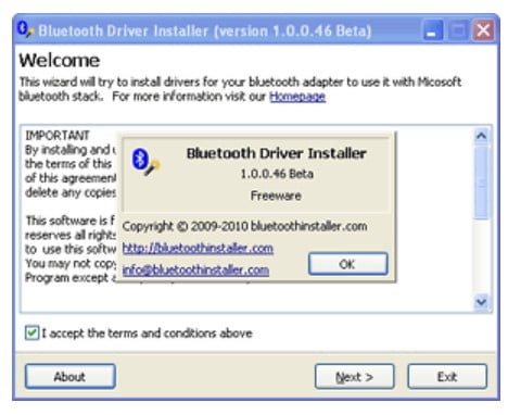 Download Bluetooth Driver Installer
