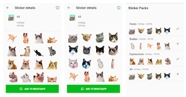 Download Best Cat Stickers For Chat Wastickerapps