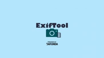 exiftool app