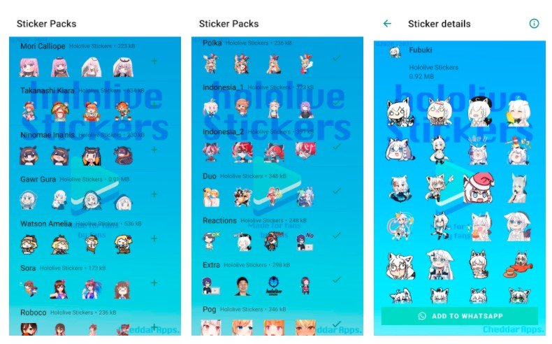 Download Hololive Stickers