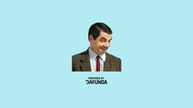 Download Sticker Mr. Bean Terbaru