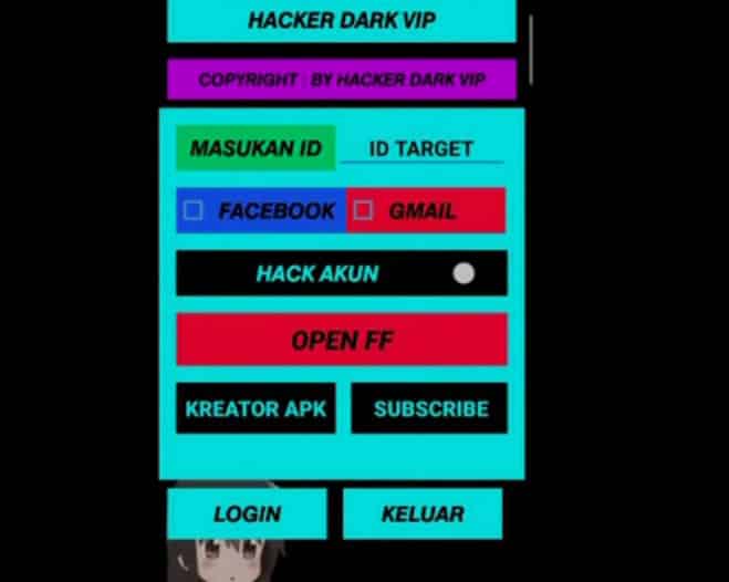 Install Hacker Dark Vip