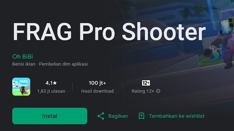 Install Frag Pro Shooter
