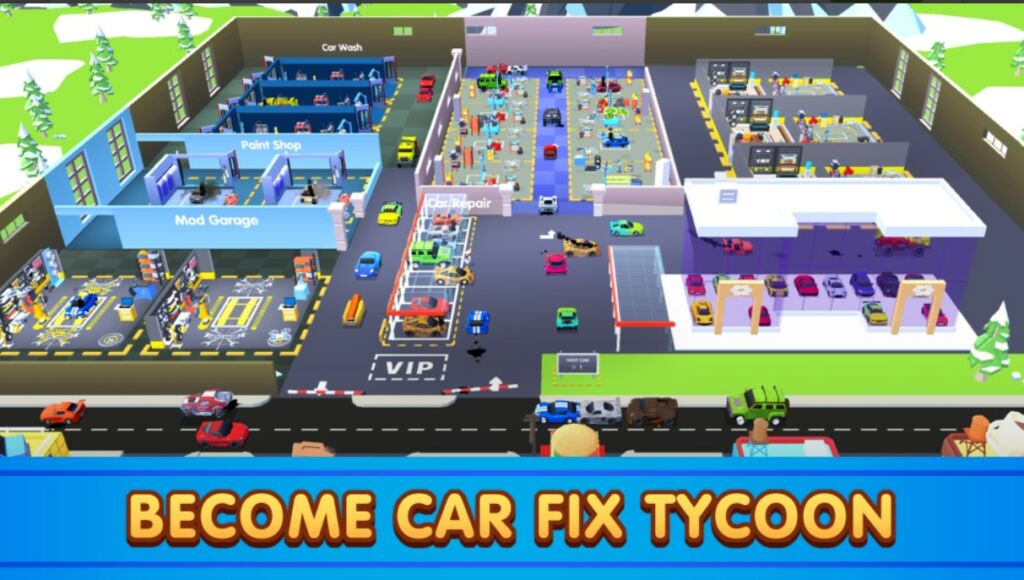 Link Download Car Fix Tycoon Mod Apk