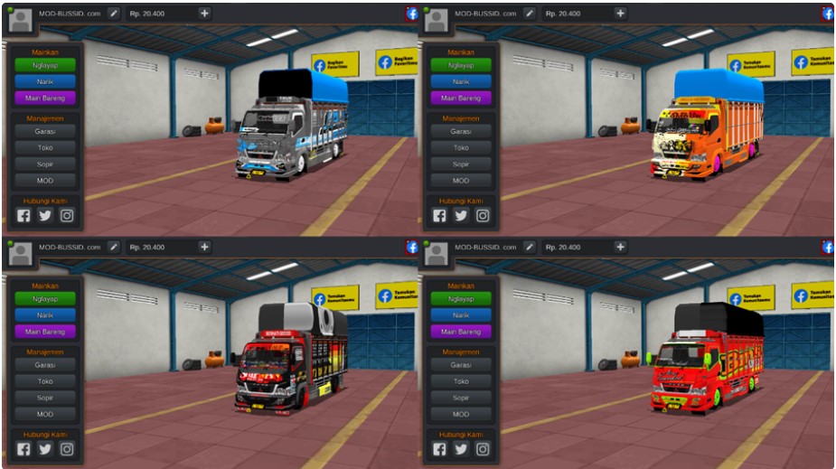 Download Livery Bussid Truck Canter