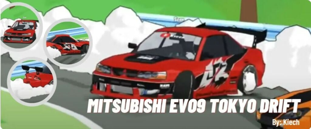 Mitsubishi Evolution 9 Tokyo Drift