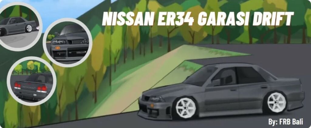 Nissan Er34 Garasi Drift