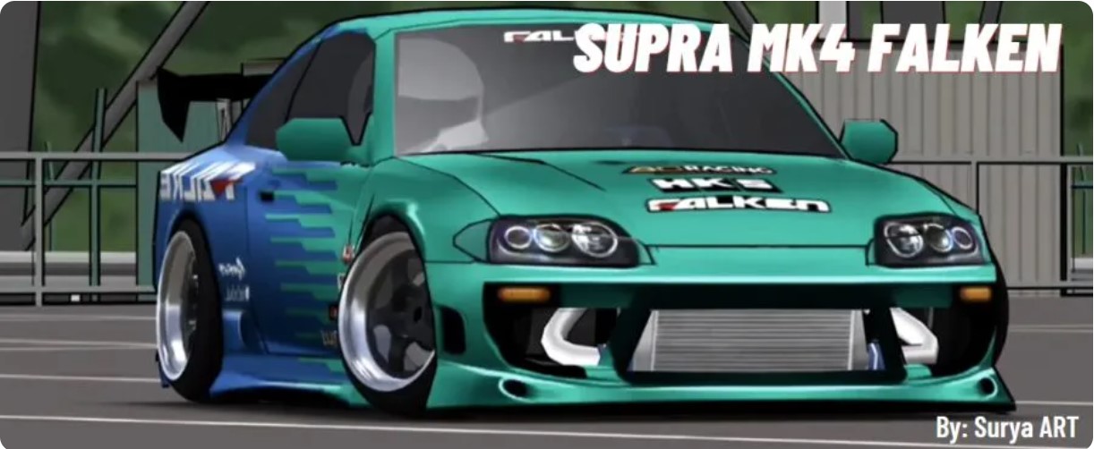 Livery FR Legends Supra Terbaru - Dafunda Download