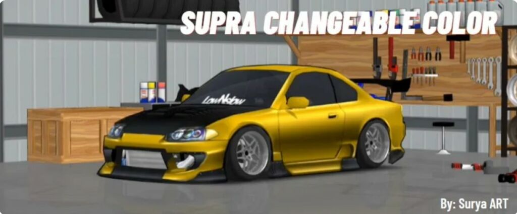 Toyota Supra Changeable Color