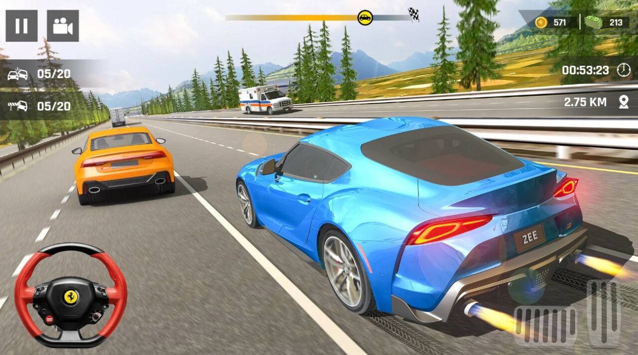 Gameplay Speed Car Racing 3d Car Game Mod Apk Unlimited Money