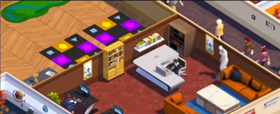Gameplay Idle Office Tycoon Apk