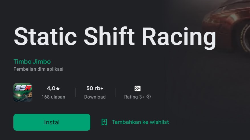 Install Static Shift Racing Apk