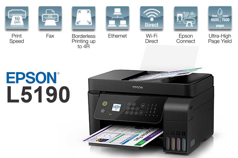 Cara Download Driver Printer Epson L5190