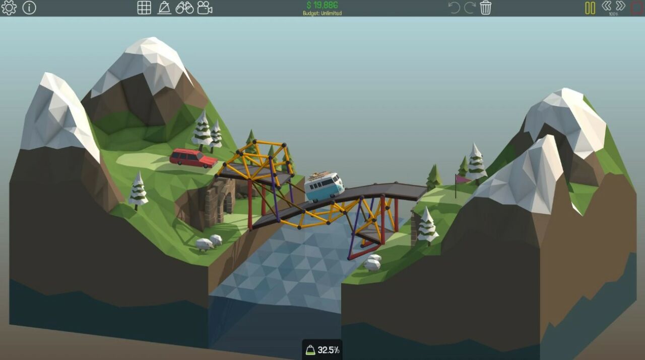 Gameplay Poly Bridge Mod