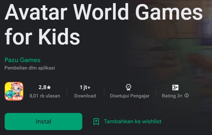 Install Avatar World Mod Apk