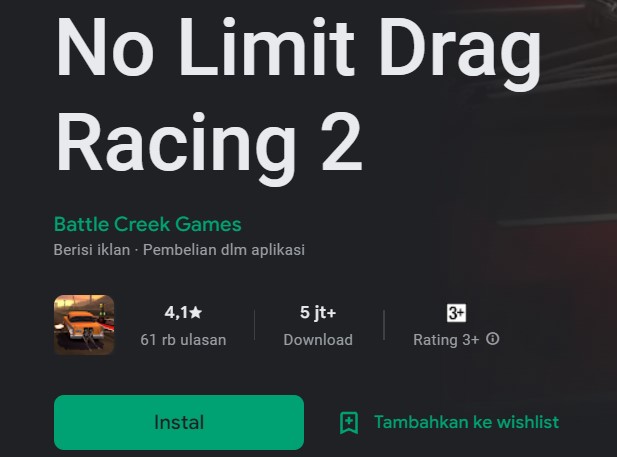Install No Limit Drag Racing 2
