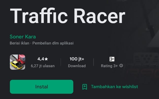 Install Traffic Racer