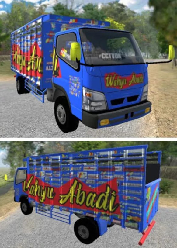 Livery Es Truck Simulator Wahyu Abadi