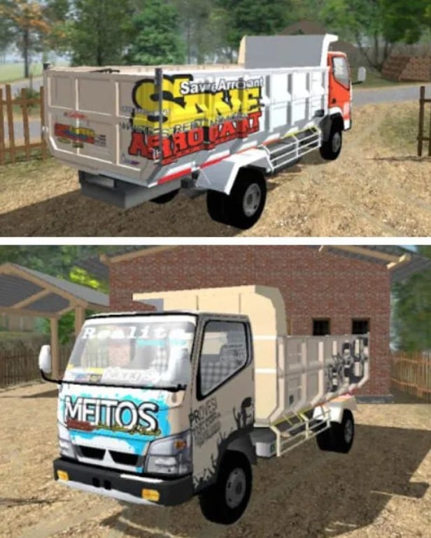 Livery Meitos Es Truck Simulator