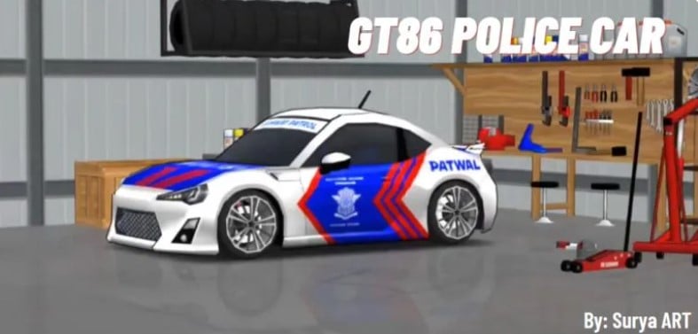 Toyota Gt86 Police Car