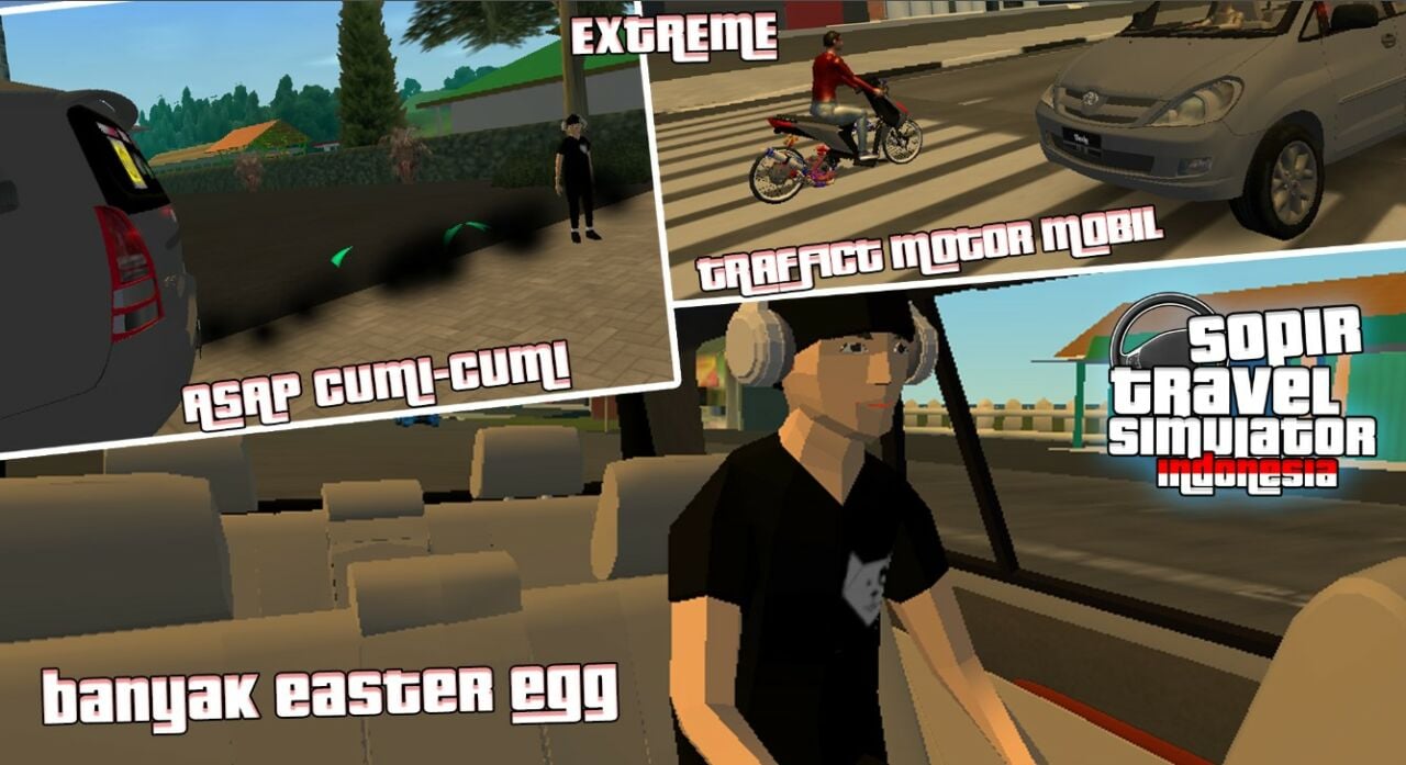 Gameplay Supir Travel Simulator Indo Mod Apk