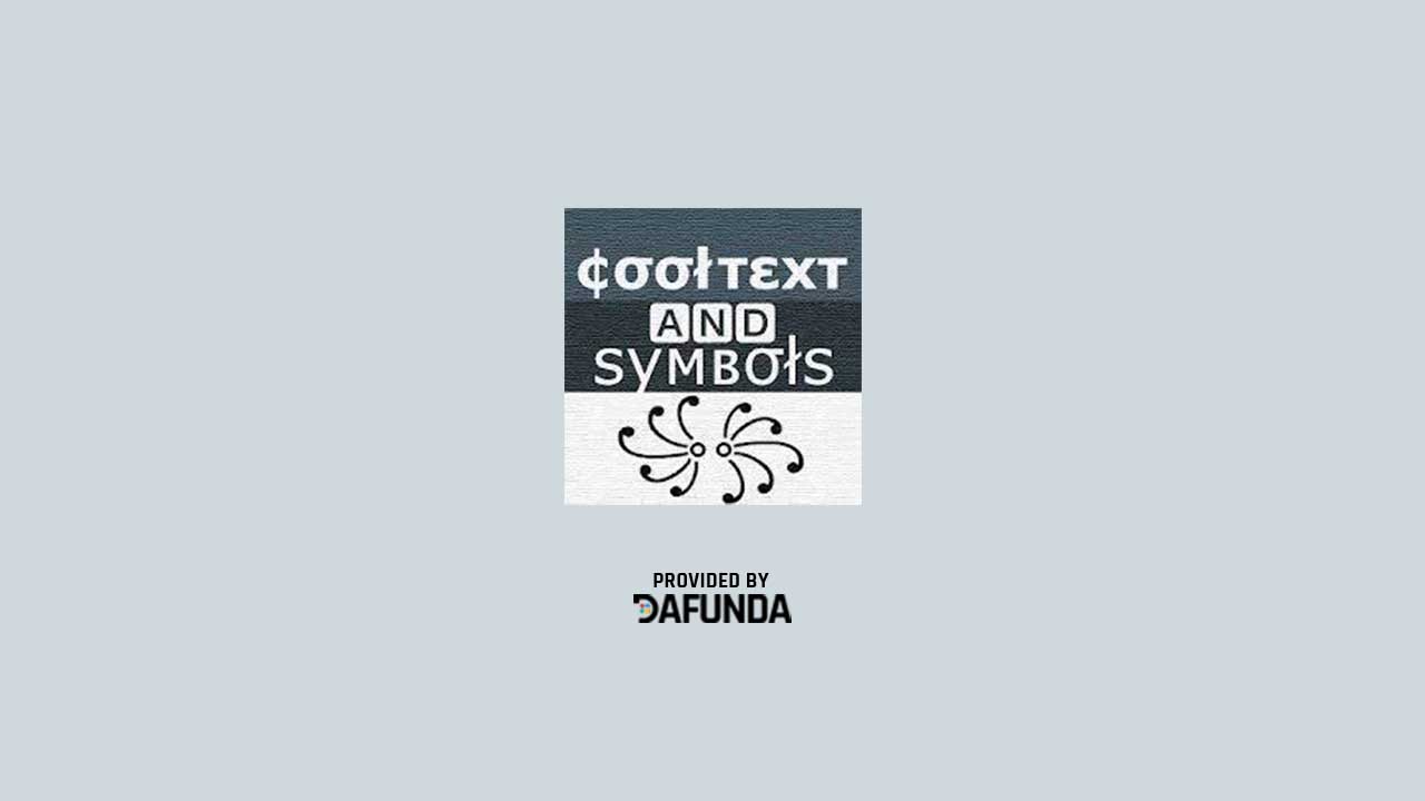 Download Cool Text And Symbols Terbaru