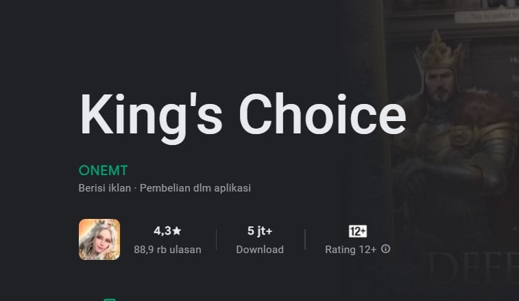 Install King Choice Apk