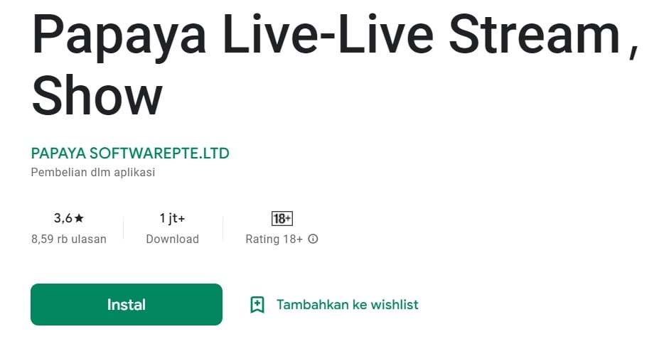 Install Papaya Live Mod Apk