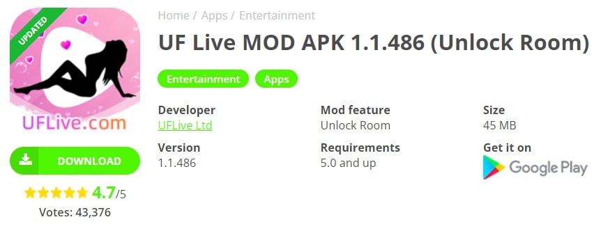 Download Uf Live Mod Apk