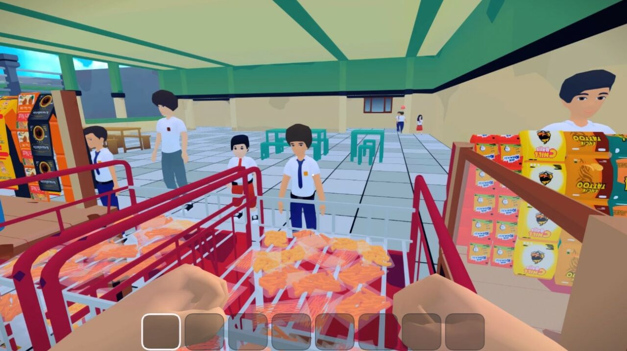 Gameplay Kantin Sekolah Simulator