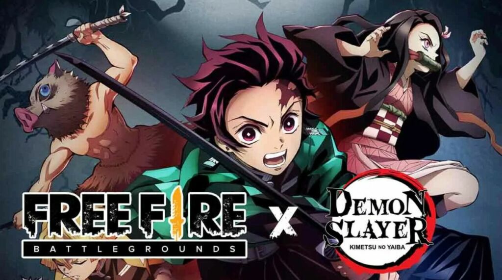 Free Fire X Demon Slayer