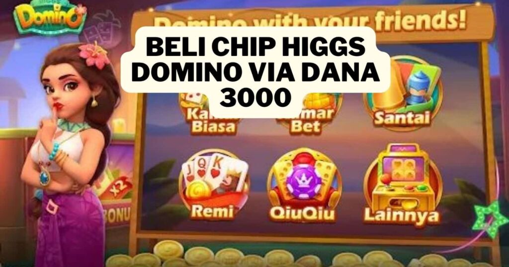 Top Up Chip Higgs Domino 3000