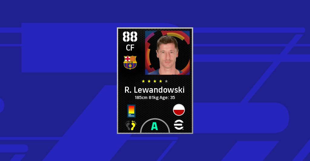 Racikan Lewandowski Efootball 2024