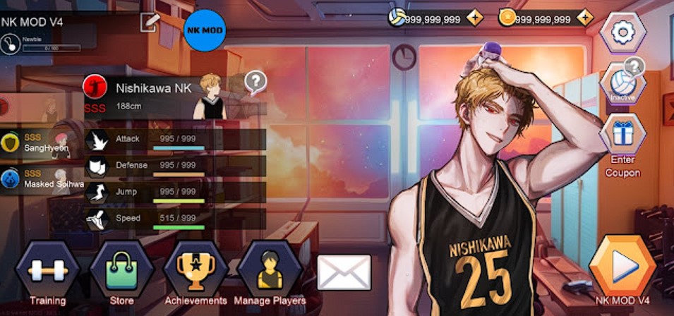 The Spike Mod Apk v4 Unlock All Characters 1 The Spike Mod Apk V4