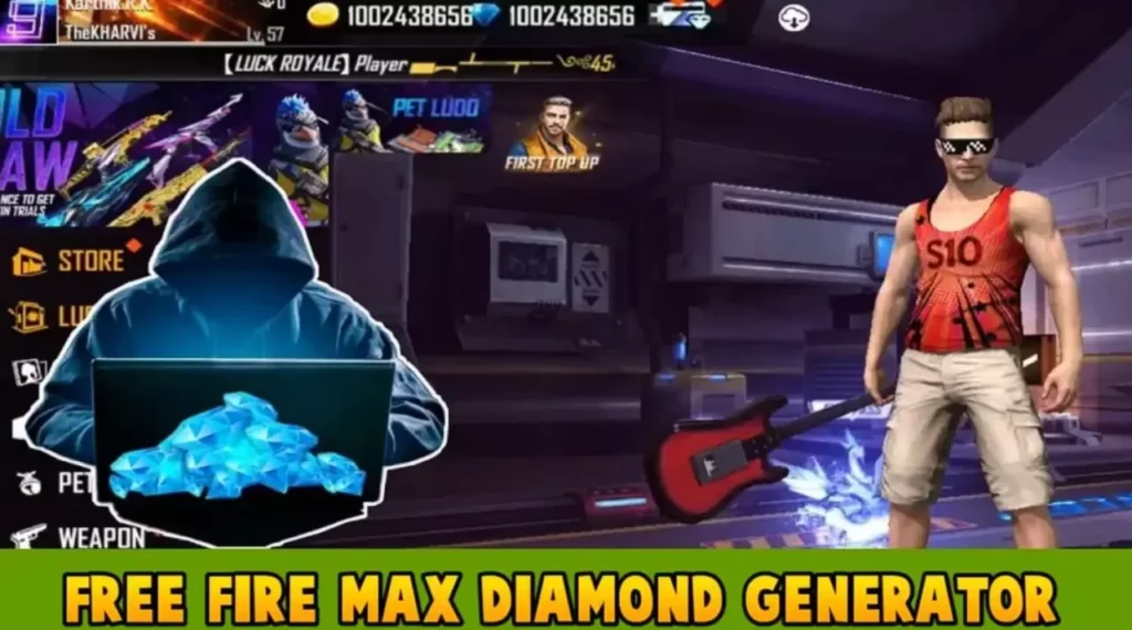 Free Fire Max Mod Apk Unlimited Diamonds