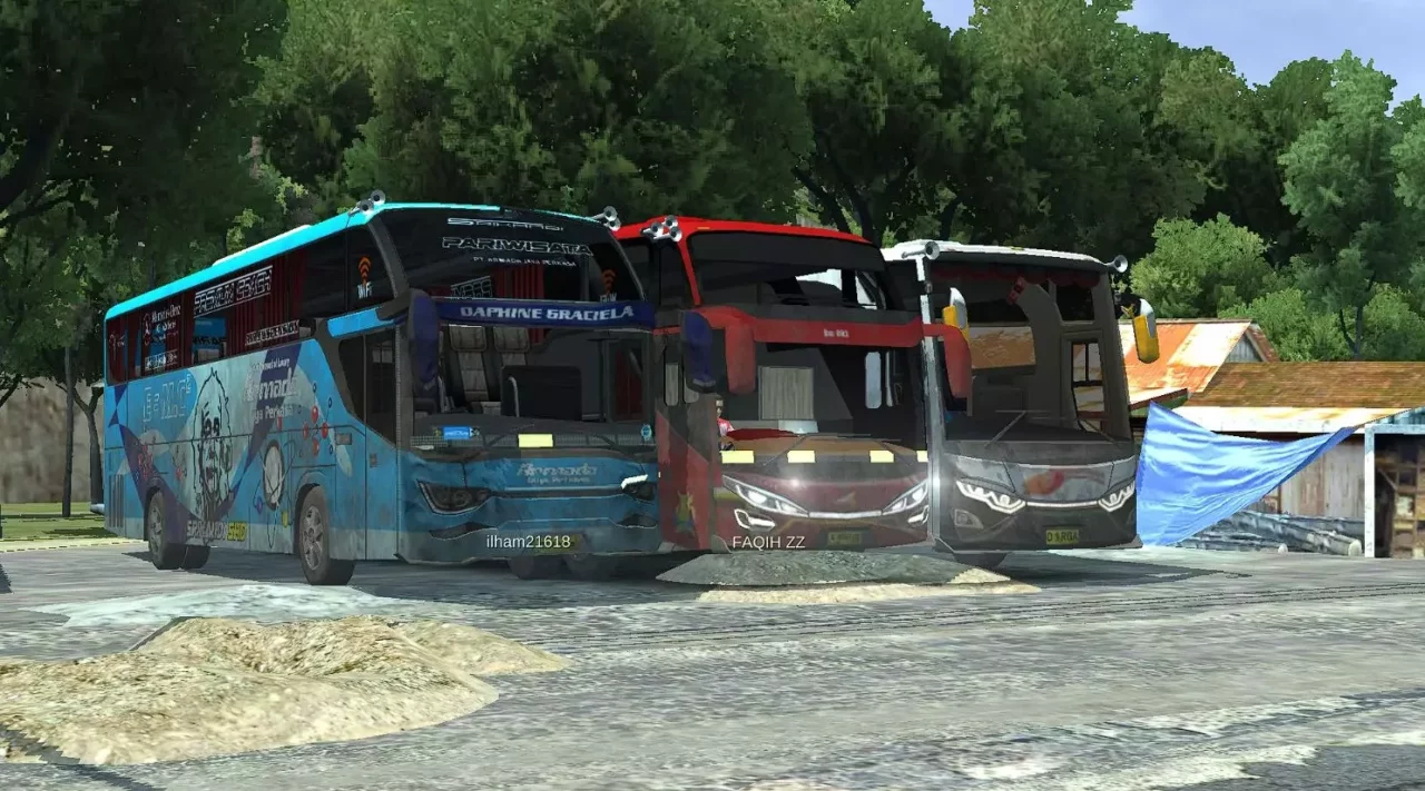 Grafik Bus Simulator Indonesia