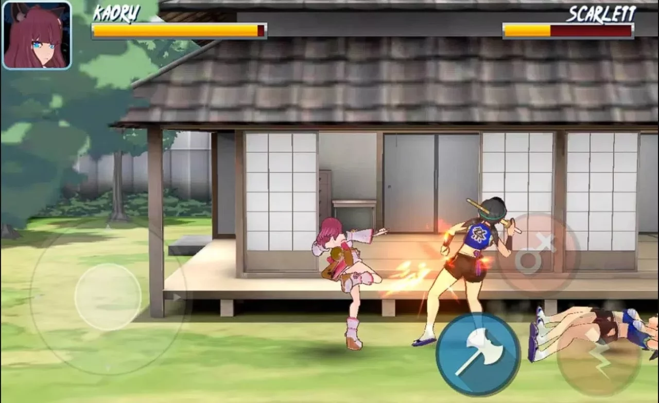 Gameplay Shinobi Girl Android Mod