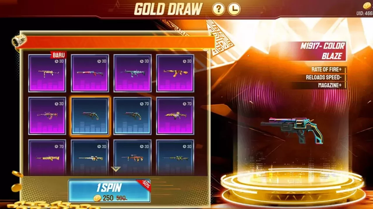Gold Free Fire