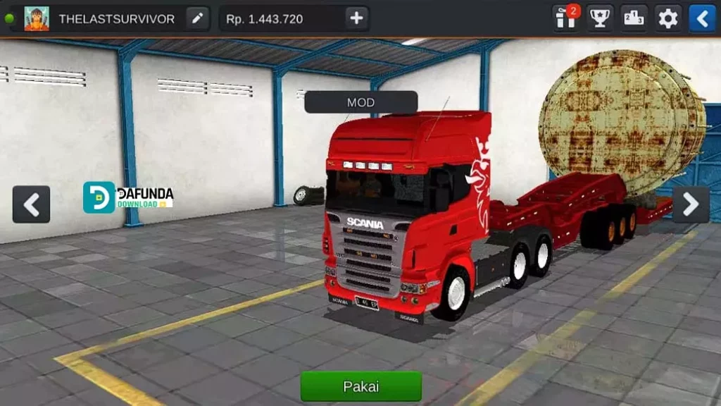 Mod Trailer Scania Oversize V2
