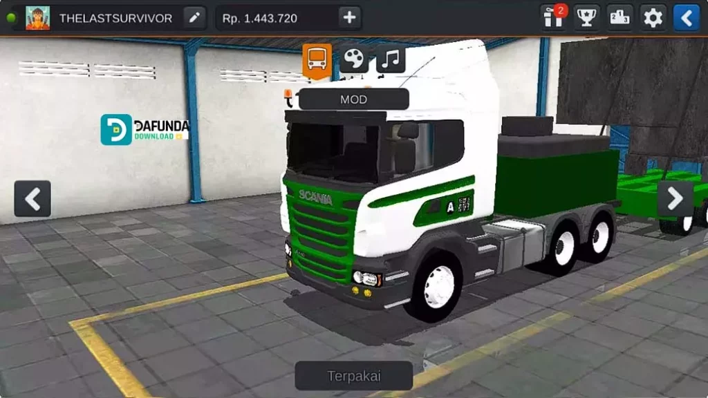 Trailer Scania Multiaxle V4