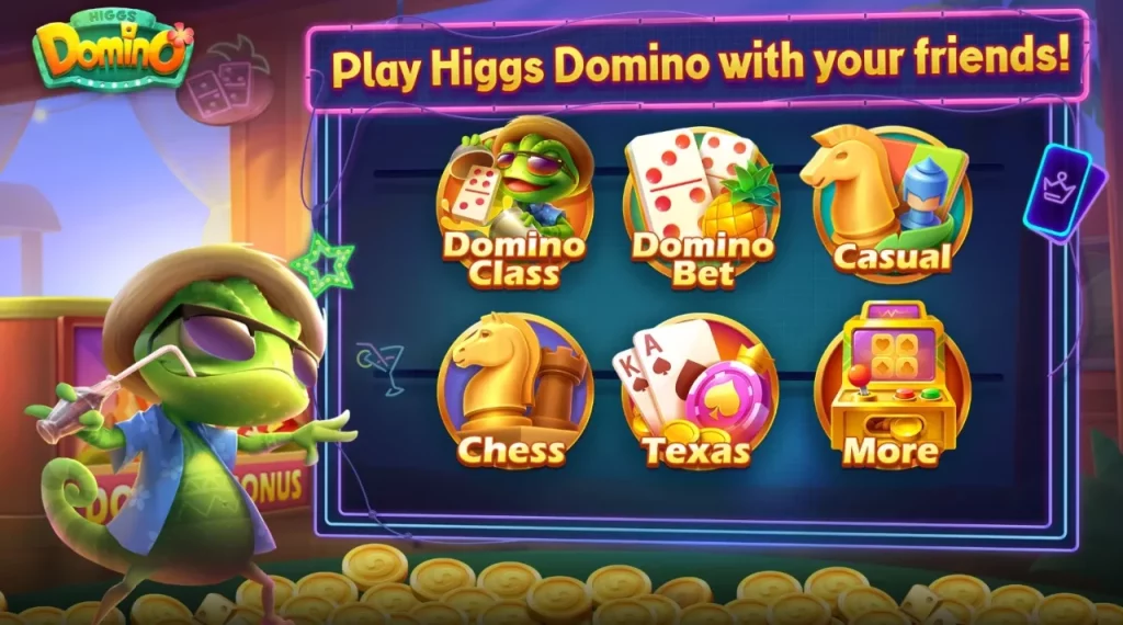 Fungsi Tombol Kirim Pada Game Higgs Domino Island