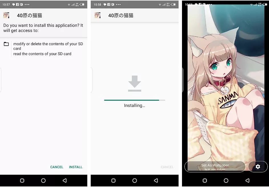 Install Neko Osakana Apk