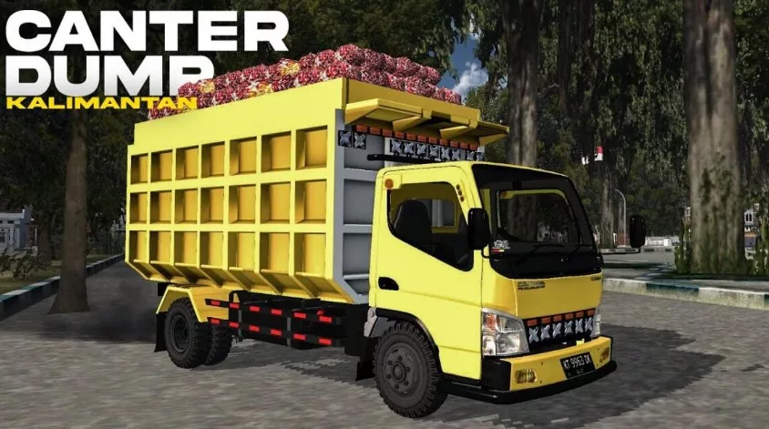 Mod Bussid Truck Kalimantan