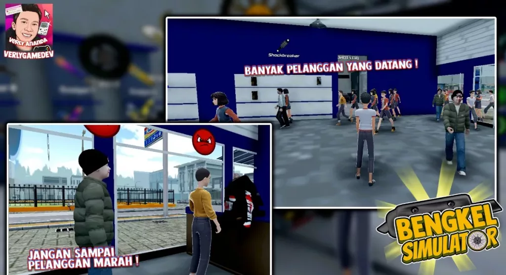 Download Bengkel Simulator Indonesia Mod Apk