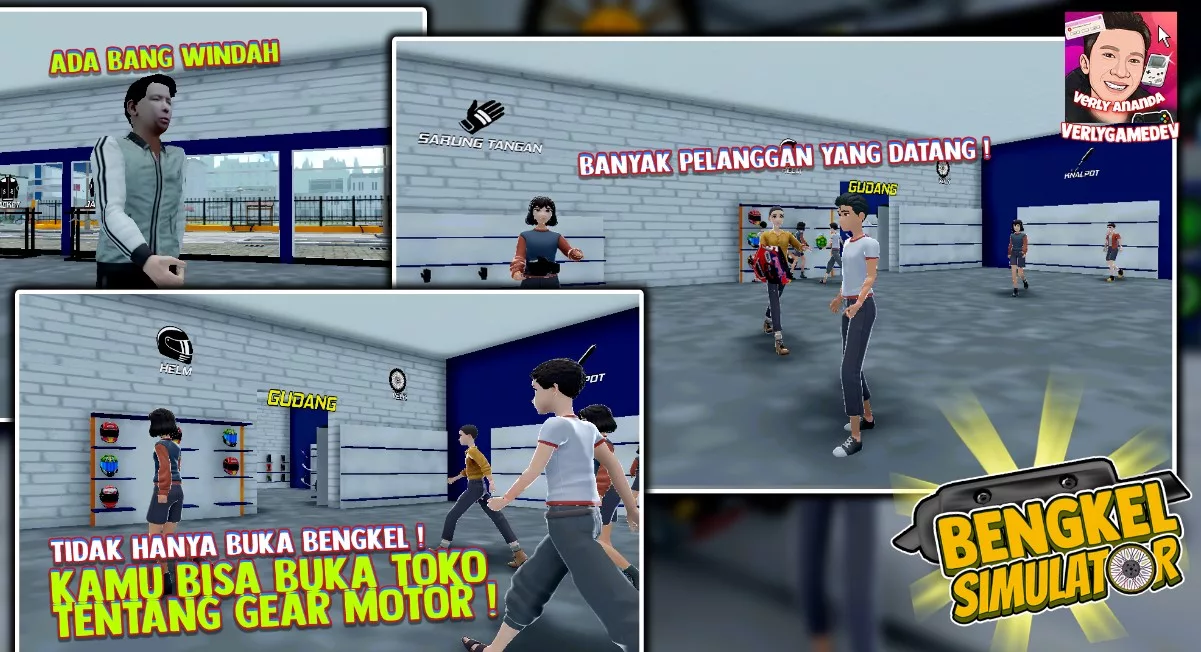 Install Bengkel Simulator Indonesia Mod Apk