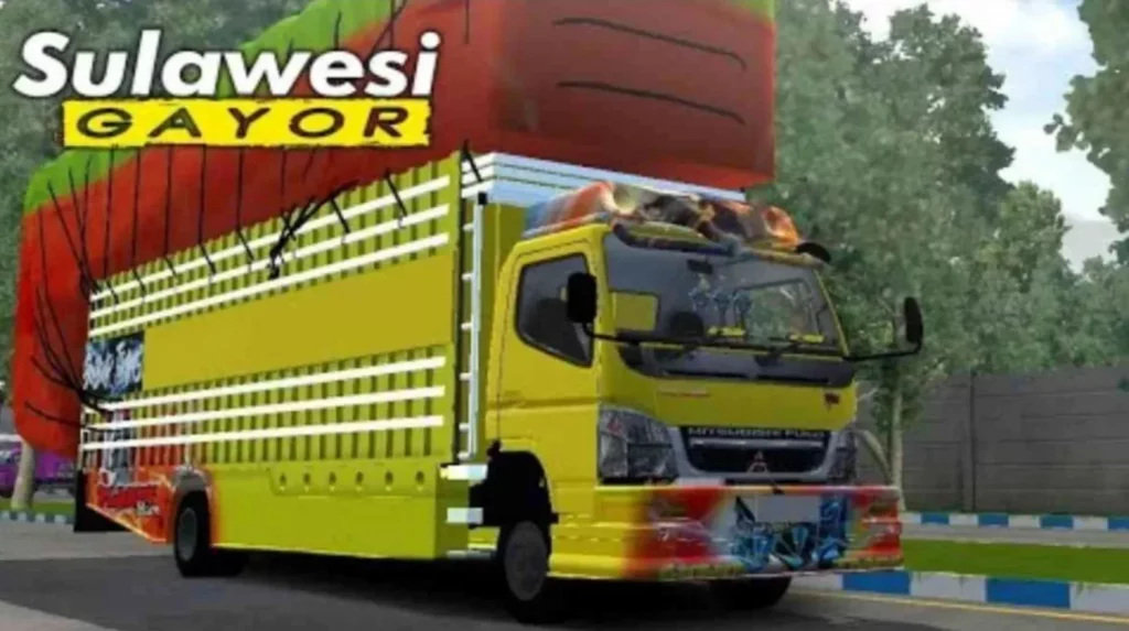 Download Mod Bussid Truk Sulawesi Knalpot Cung