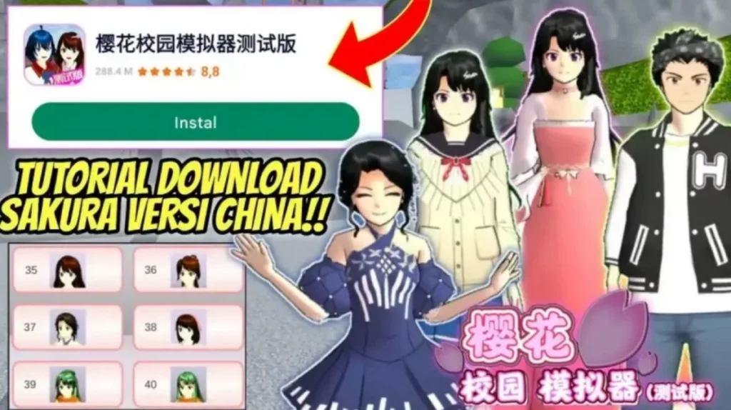 Download Sakura School Simulator Versi China