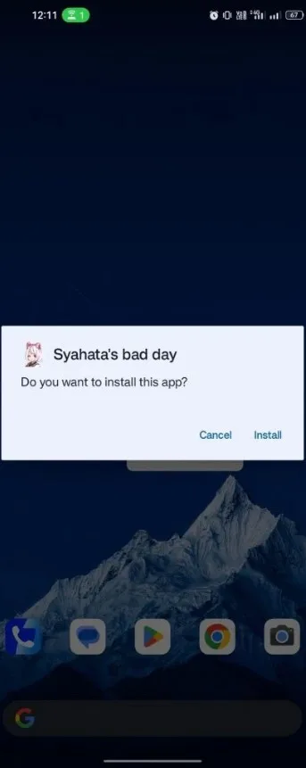 Install Syahata A Day Mod