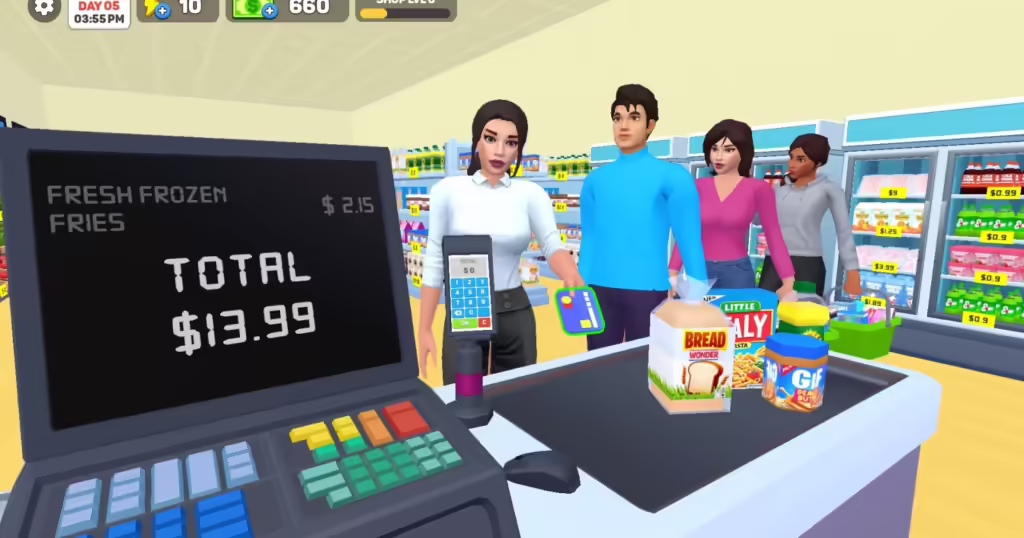 My Supermarket Simulator 3D MOD APK 2 My Supermarket Simulator 3D Mod Apk